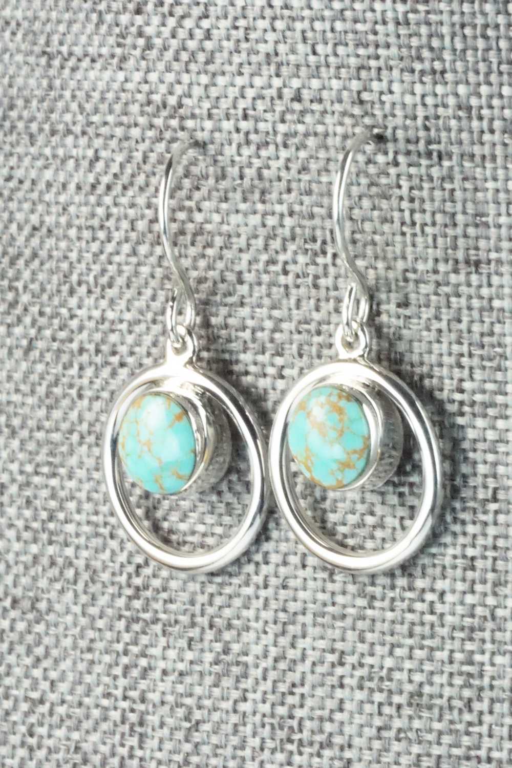 Turquoise & Sterling Silver Earrings - Cathy Webster