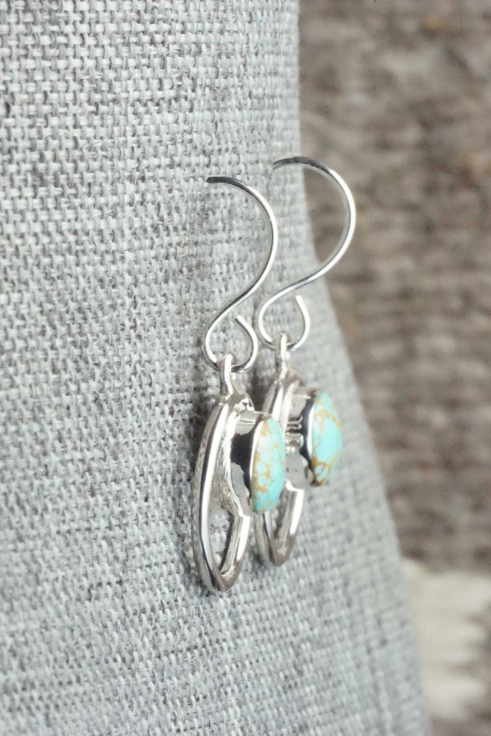 Turquoise & Sterling Silver Earrings - Cathy Webster