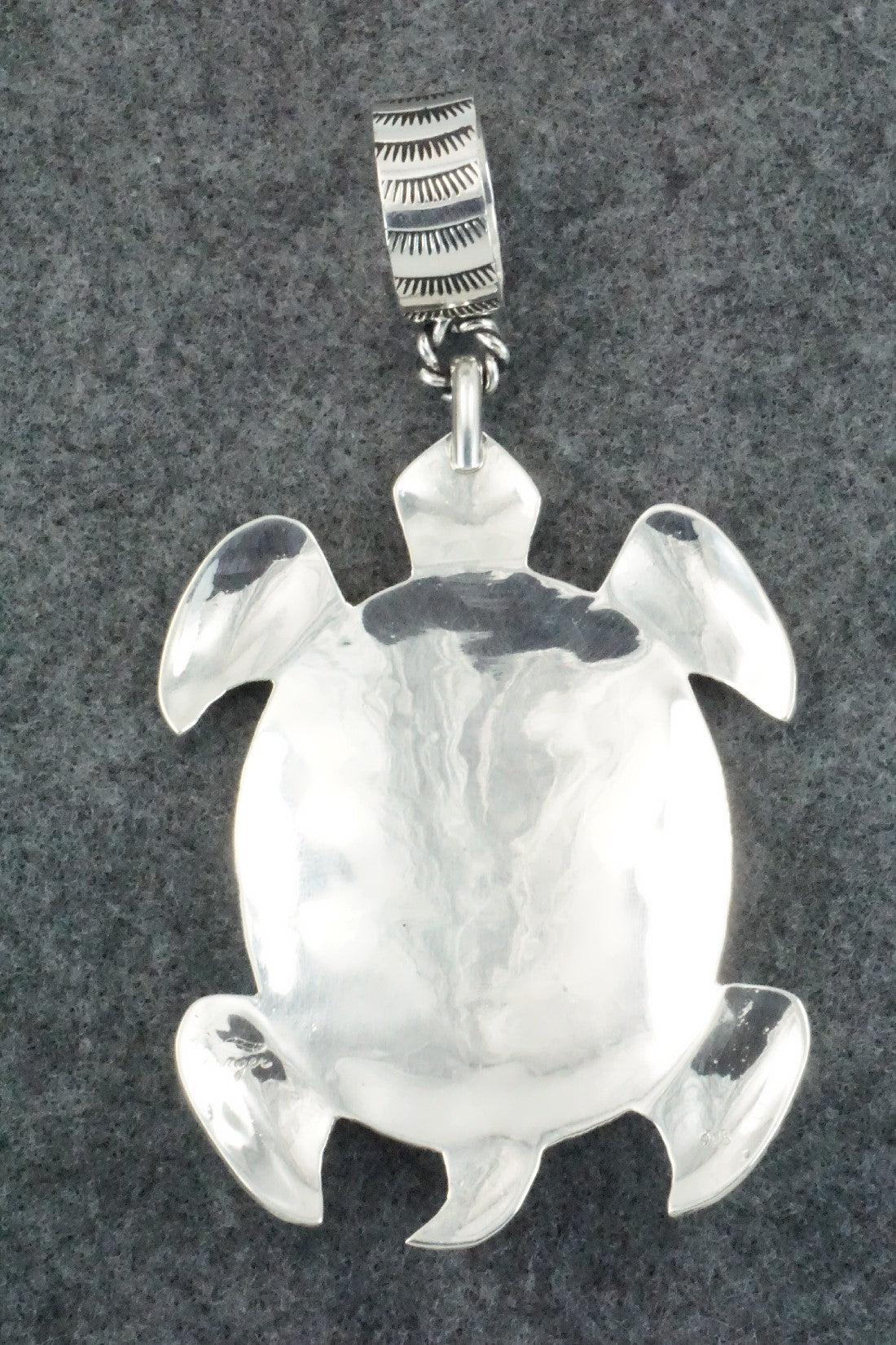 Turquoise & Sterling Silver Pendant - Richard Singer