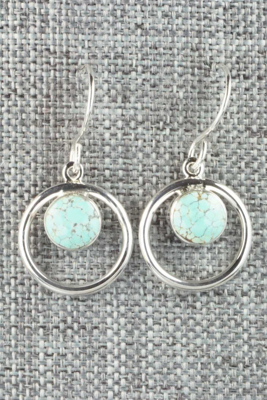 Turquoise & Sterling Silver Earrings - Cathy Webster