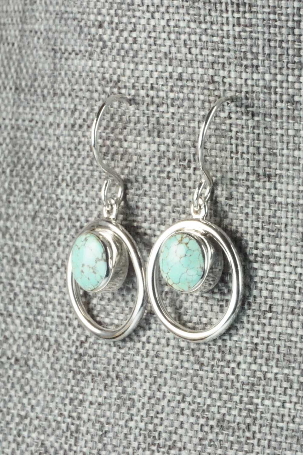 Turquoise & Sterling Silver Earrings - Cathy Webster