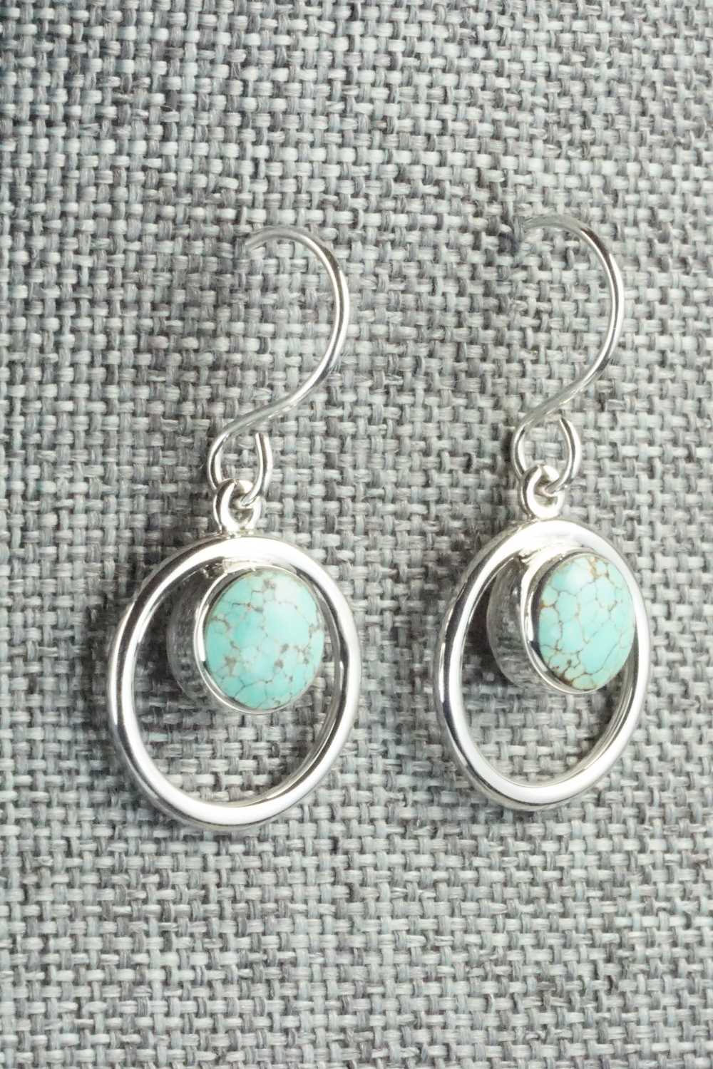 Turquoise & Sterling Silver Earrings - Cathy Webster
