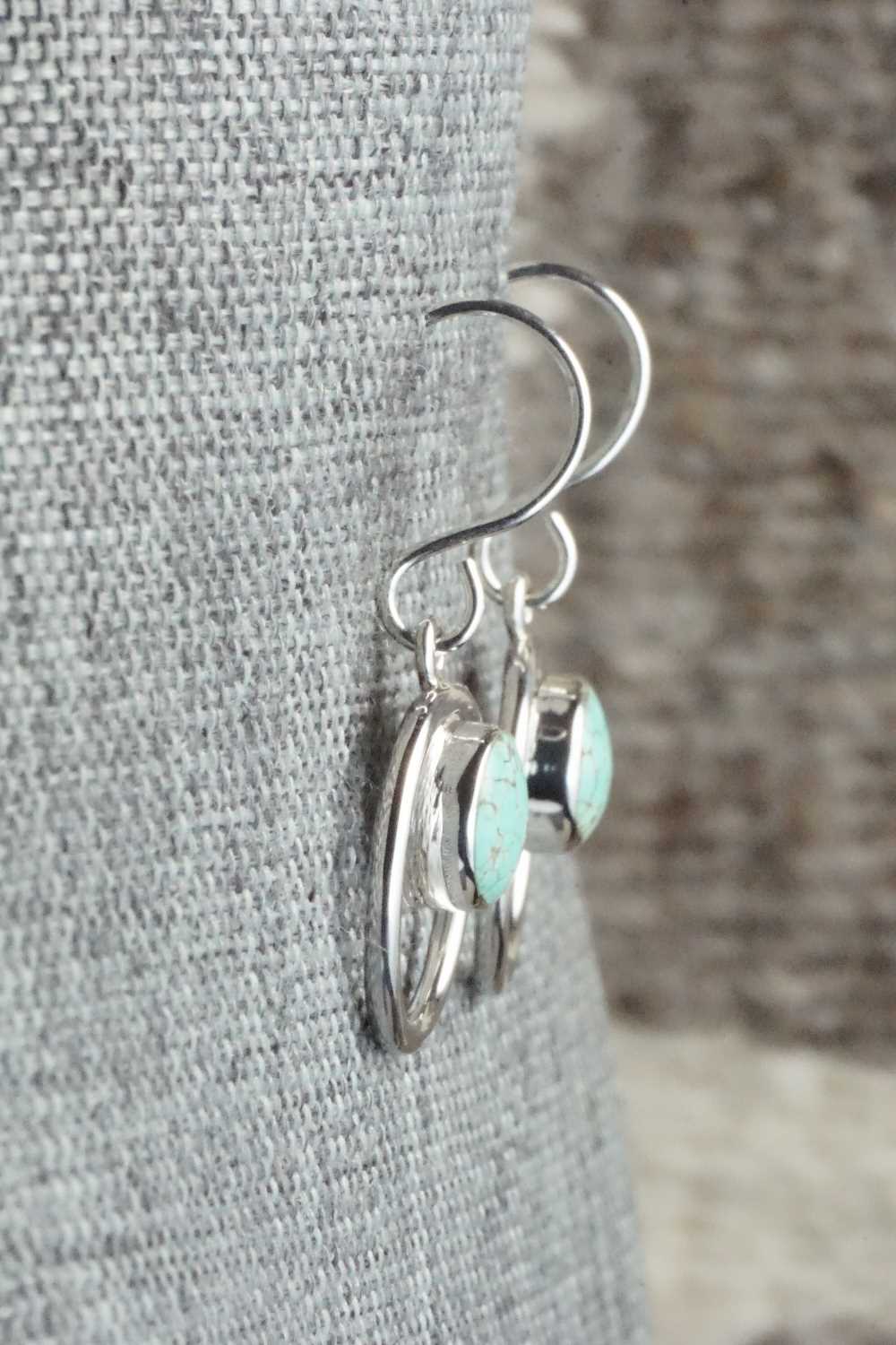 Turquoise & Sterling Silver Earrings - Cathy Webster