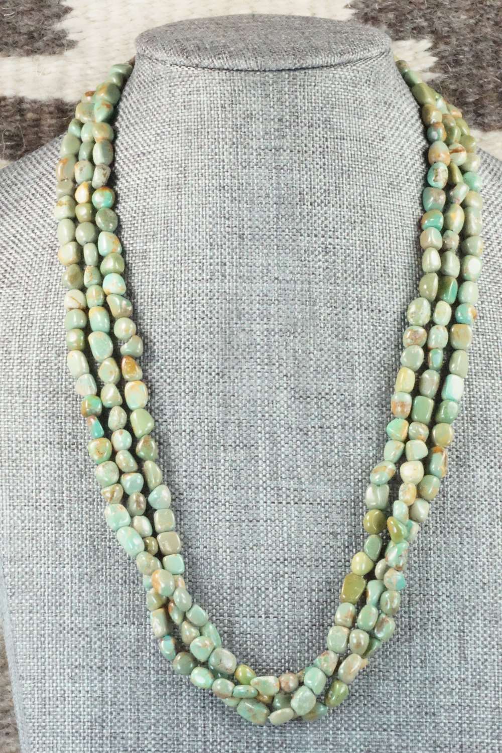 Turquoise & Shell Necklace - Ramona Bird