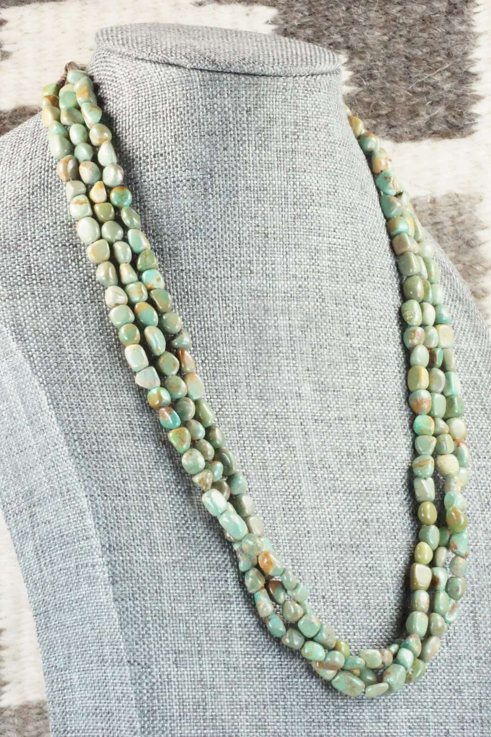 Turquoise & Shell Necklace - Ramona Bird