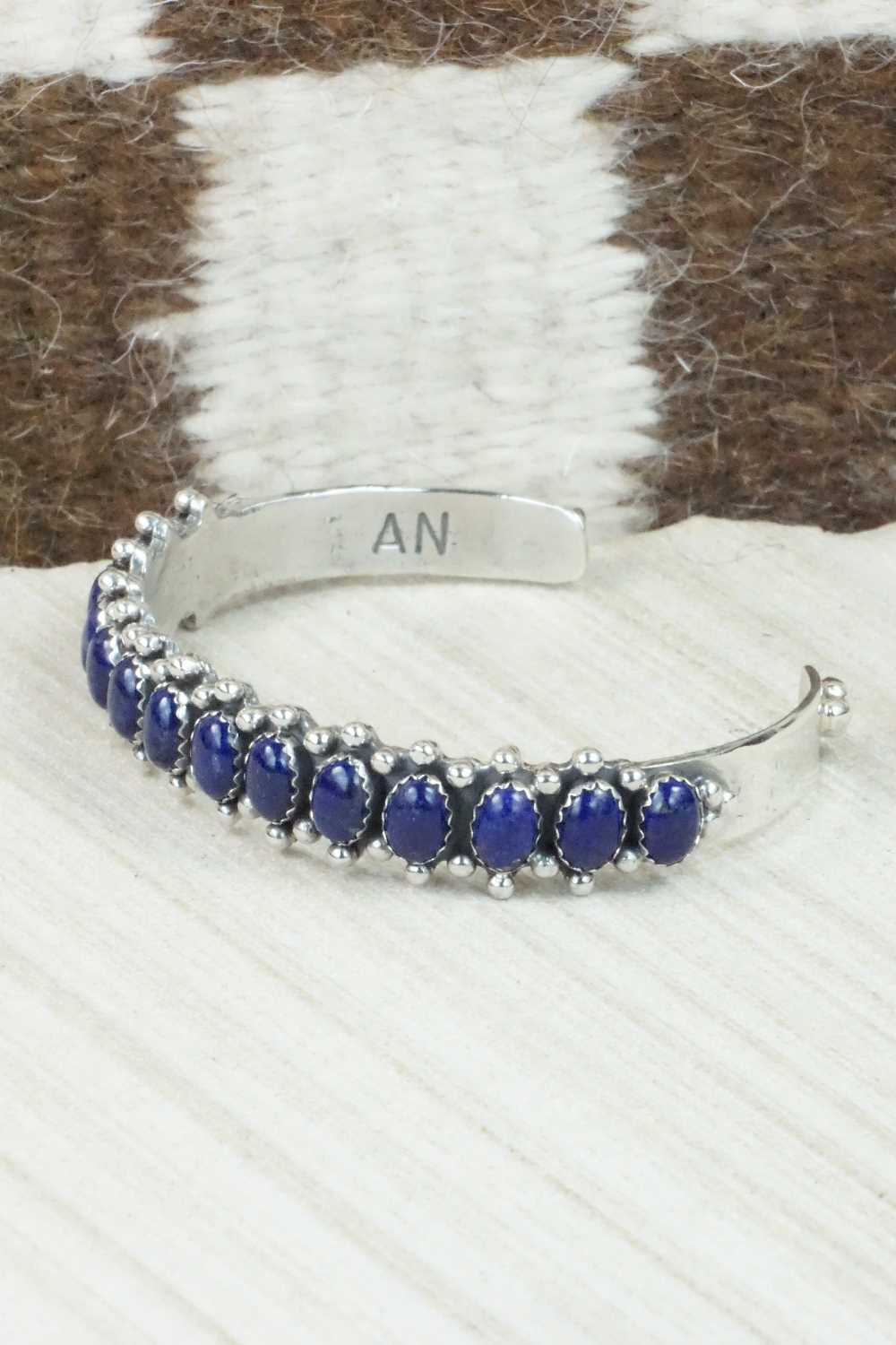 Lapis & Sterling Silver Bracelet - Navajo
