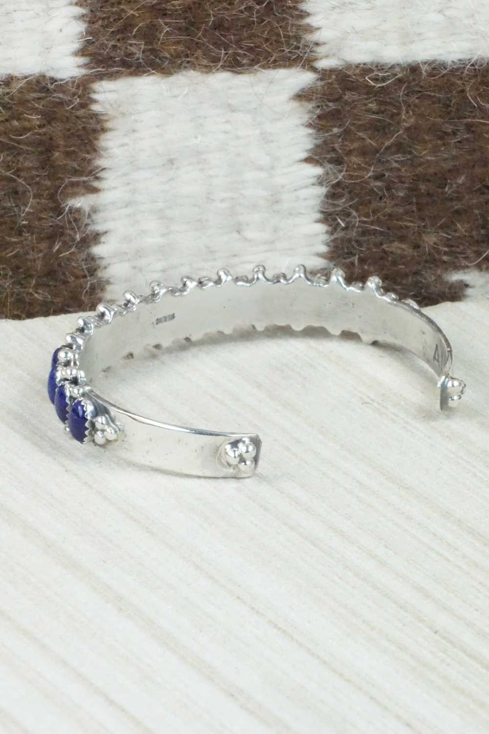 Lapis & Sterling Silver Bracelet - Navajo