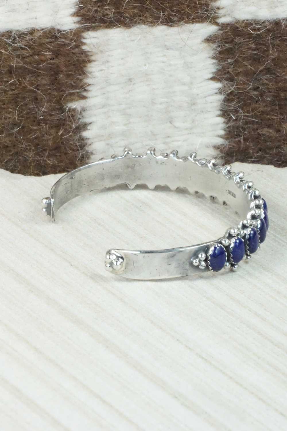Lapis & Sterling Silver Bracelet - Navajo