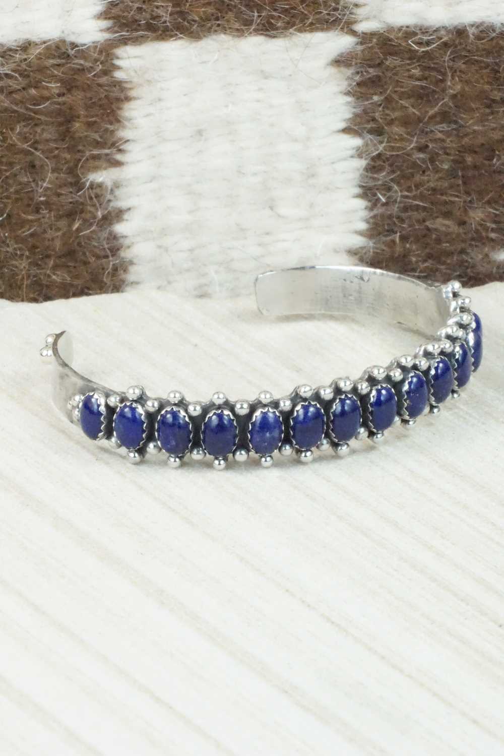 Lapis & Sterling Silver Bracelet - Navajo
