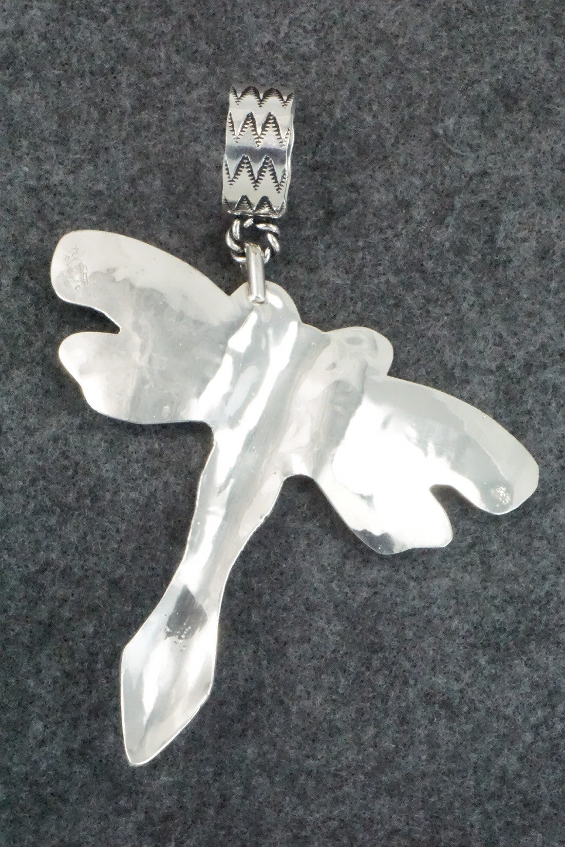 Turquoise & Sterling Silver Pendant - Richard Singer