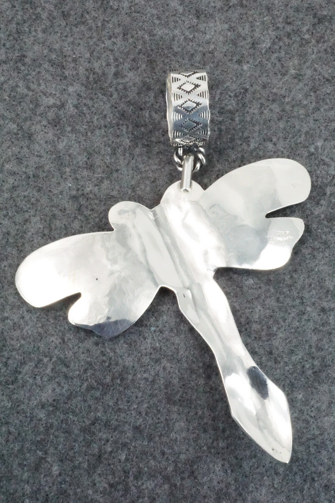Turquoise & Sterling Silver Pendant - Richard Singer