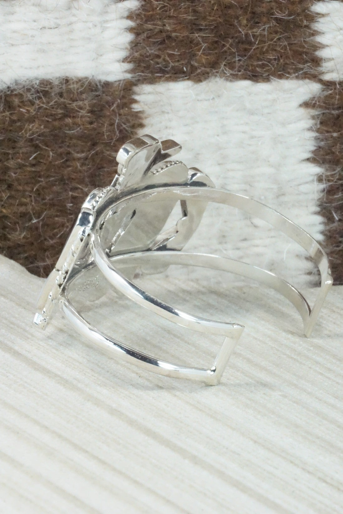 Multi Stone & Sterling Silver Inlay Bracelet - Bobby Shack