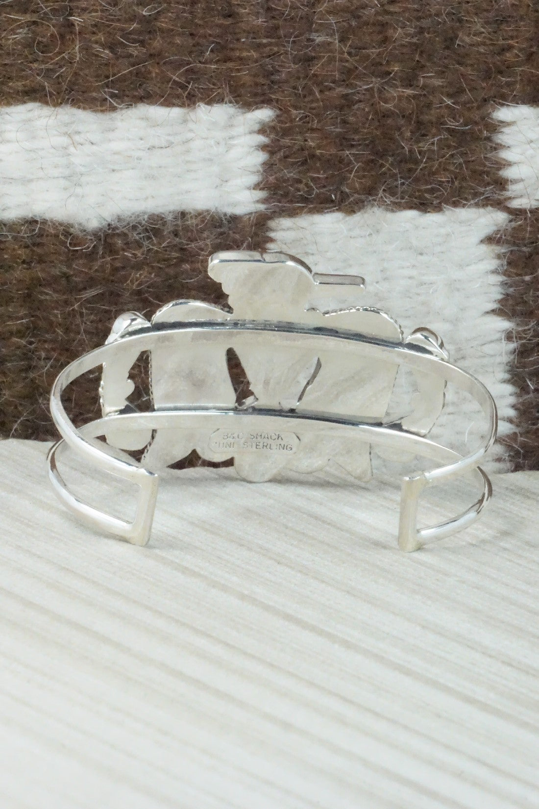 Multi Stone & Sterling Silver Inlay Bracelet - Bobby Shack