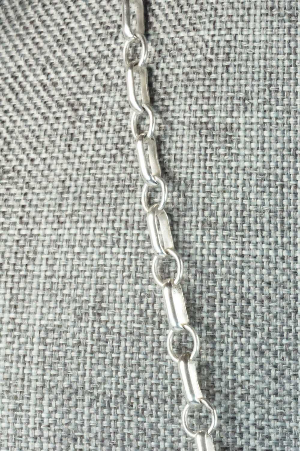 Multi Stone & Sterling Silver Necklace - Roie Jaque