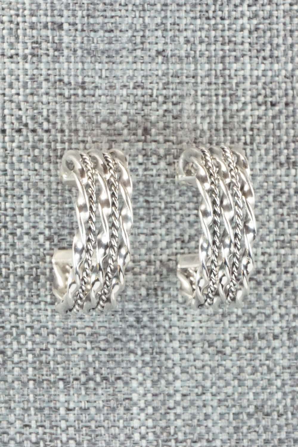 Sterling Silver Earrings - Elaine Tahe