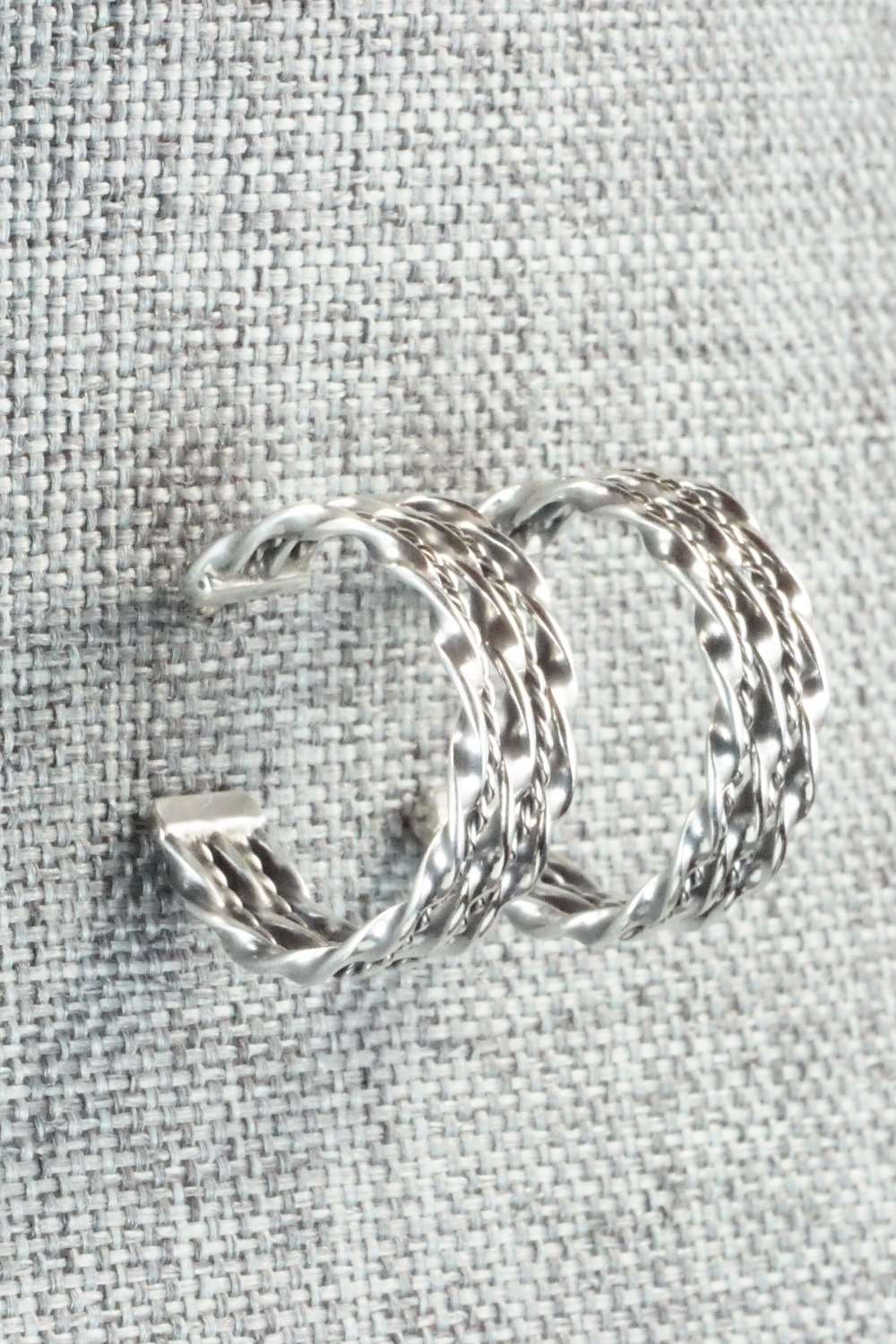 Sterling Silver Earrings - Elaine Tahe