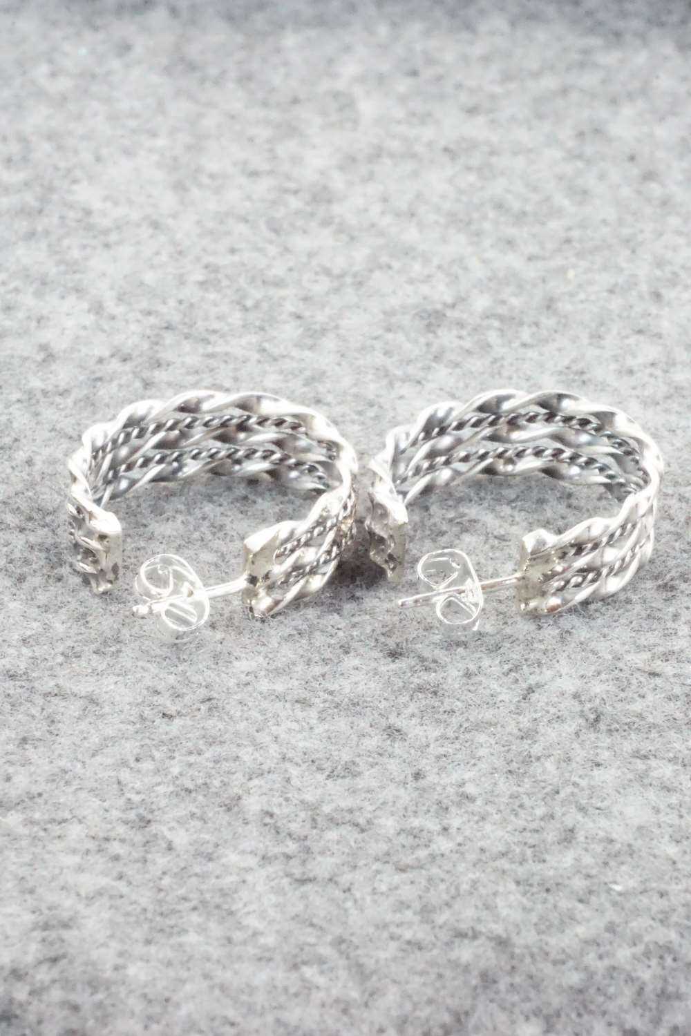 Sterling Silver Earrings - Elaine Tahe