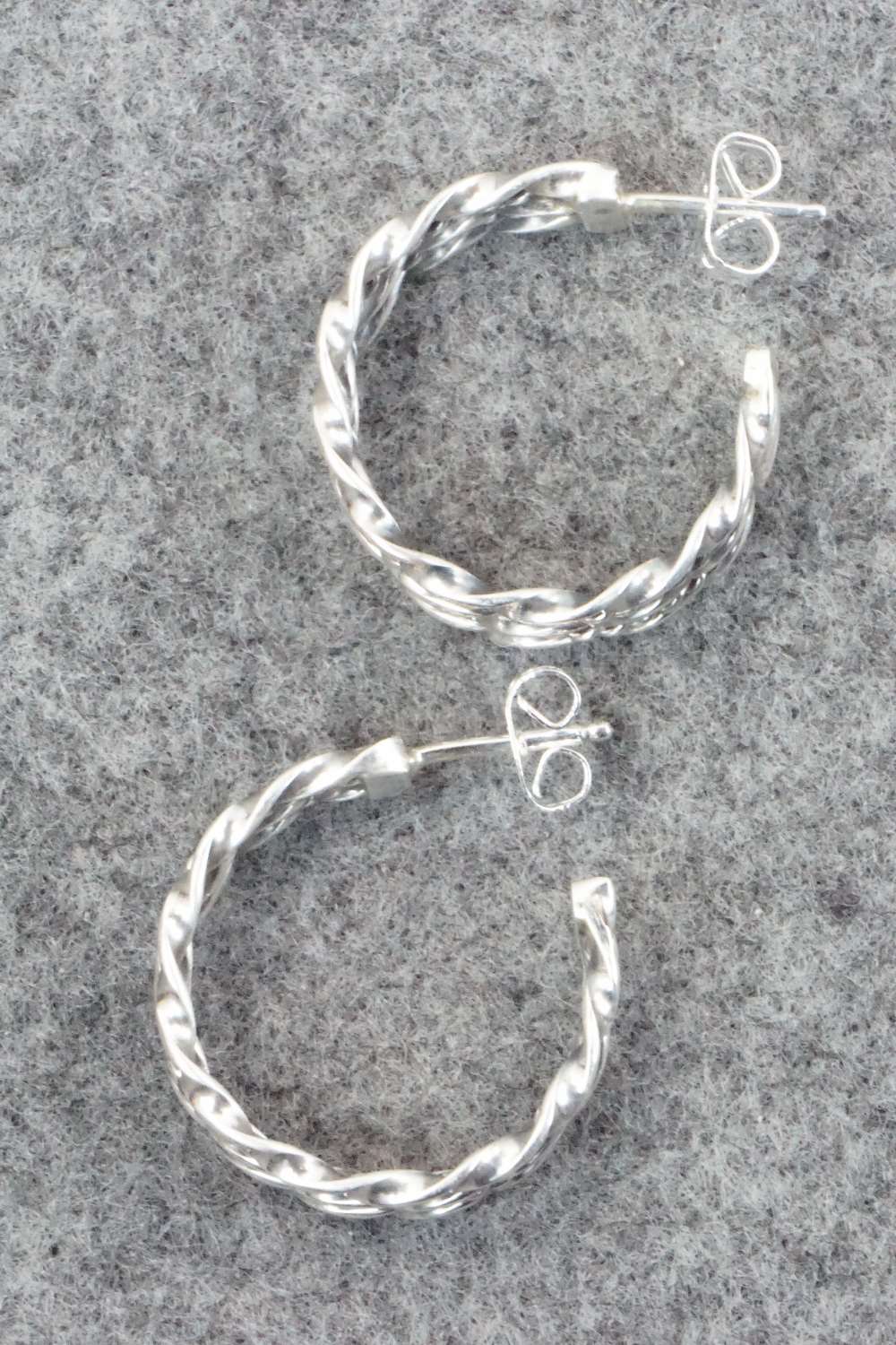 Sterling Silver Earrings - Elaine Tahe