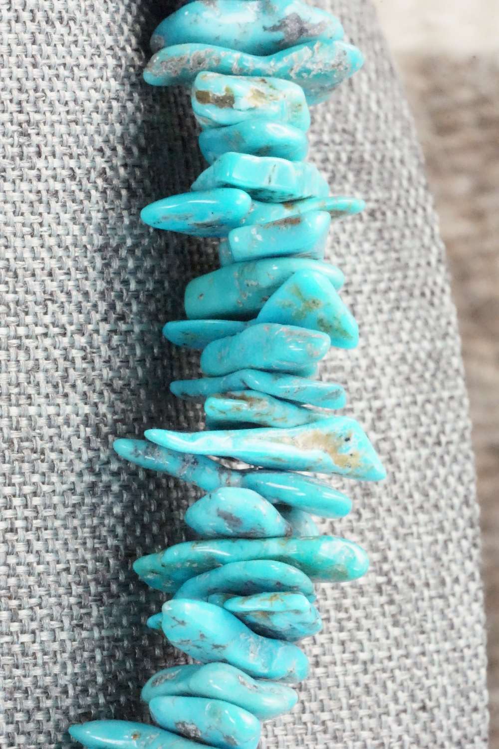 Turquoise & Sterling Silver Necklace - Louise Joe