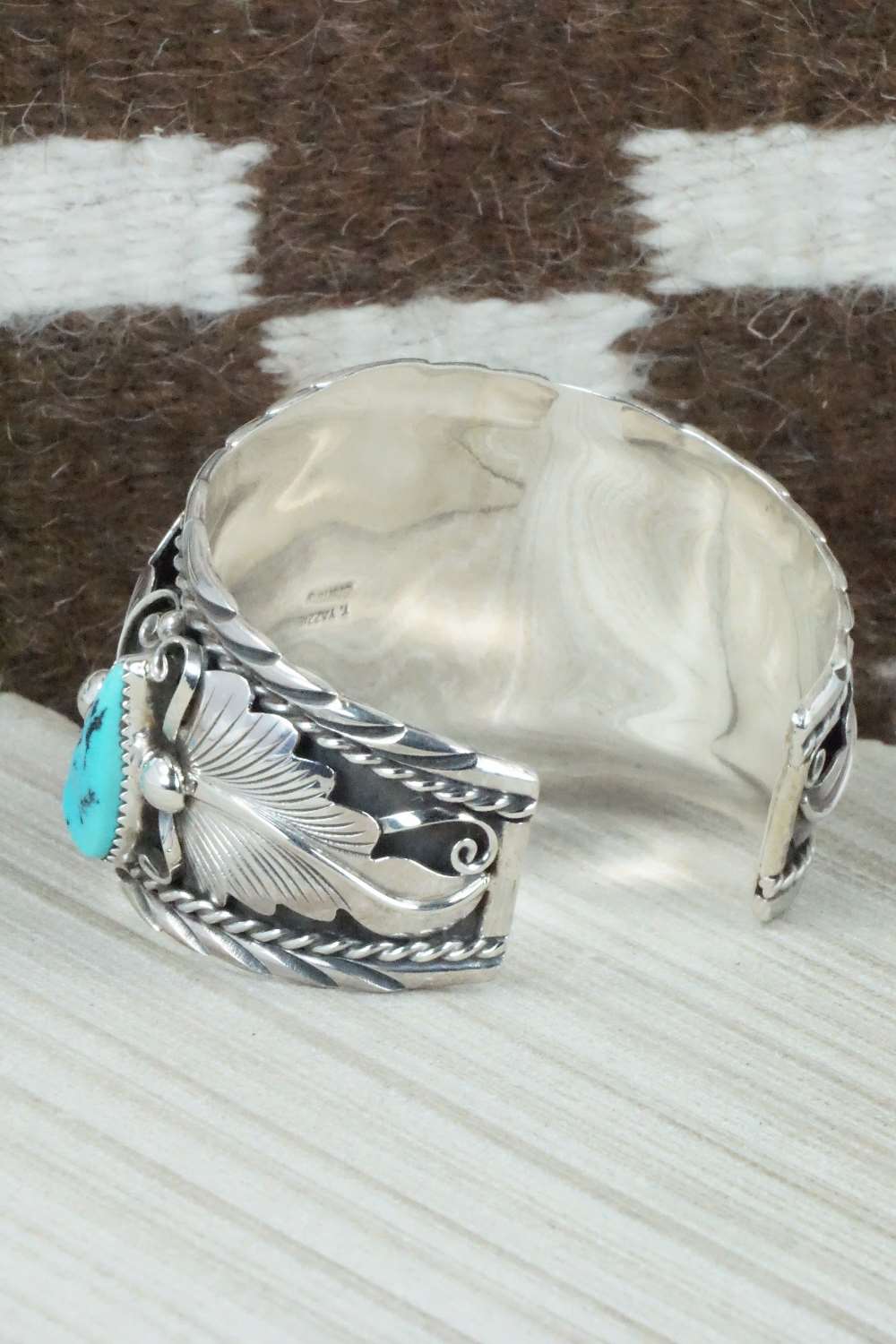 Turquoise and Sterling Silver Bracelet - Thomas Yazzie