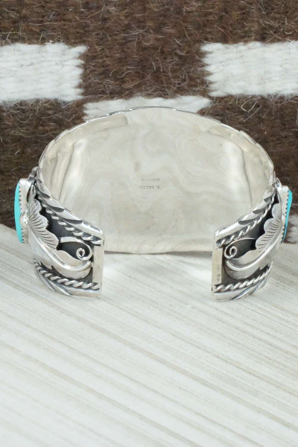 Turquoise and Sterling Silver Bracelet - Thomas Yazzie