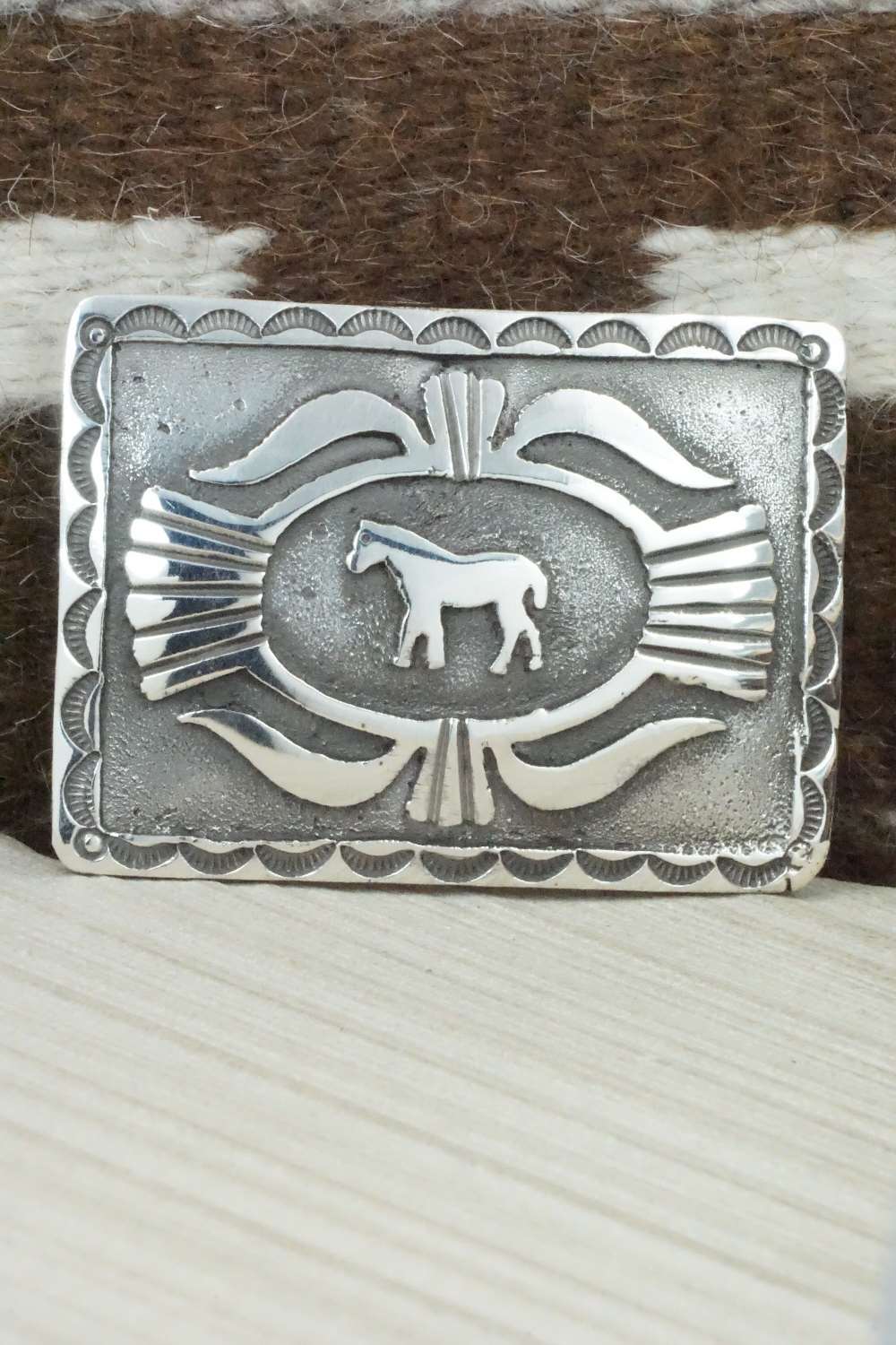 Sterling Silver Belt Buckle - Emerson Kinsel