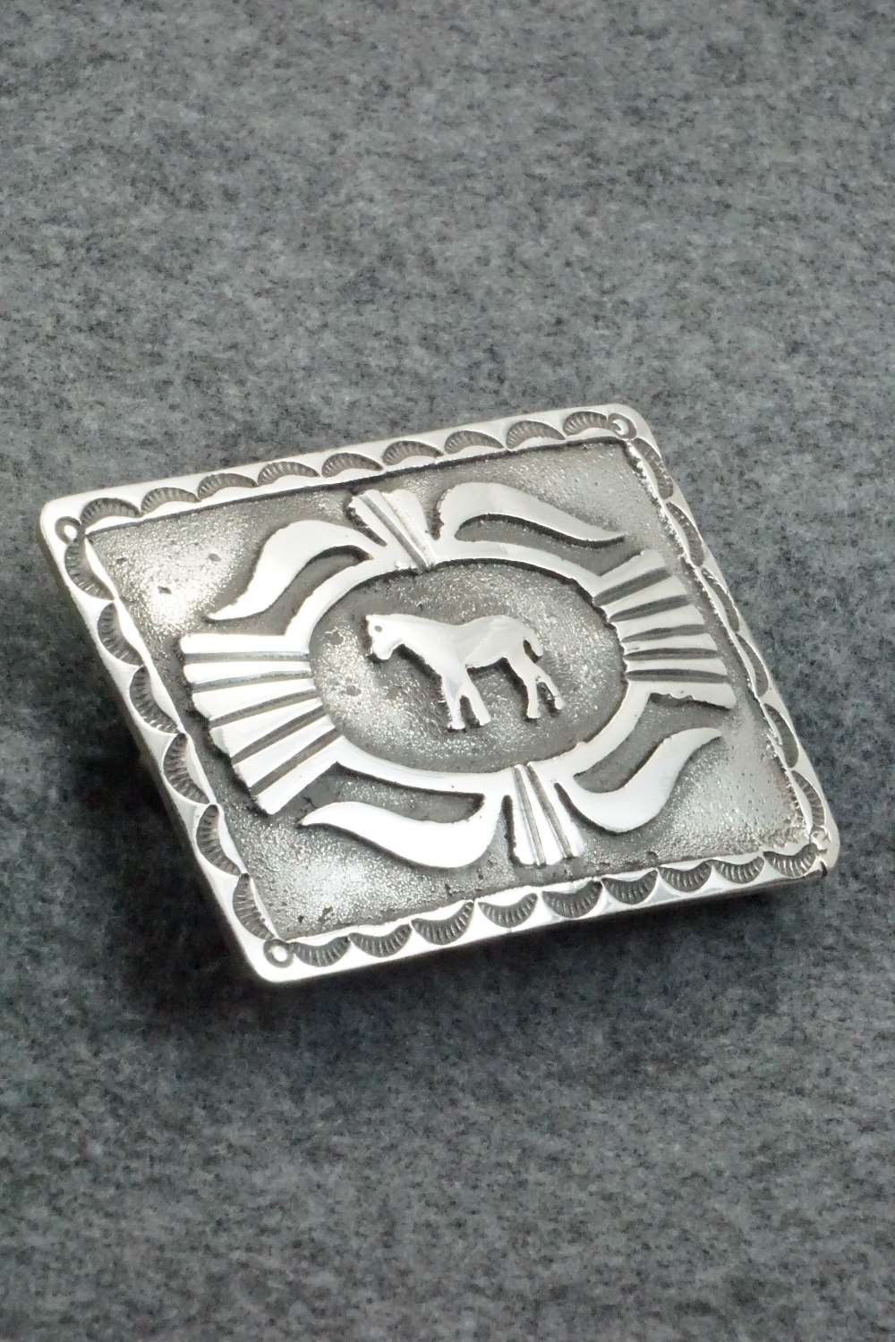 Sterling Silver Belt Buckle - Emerson Kinsel