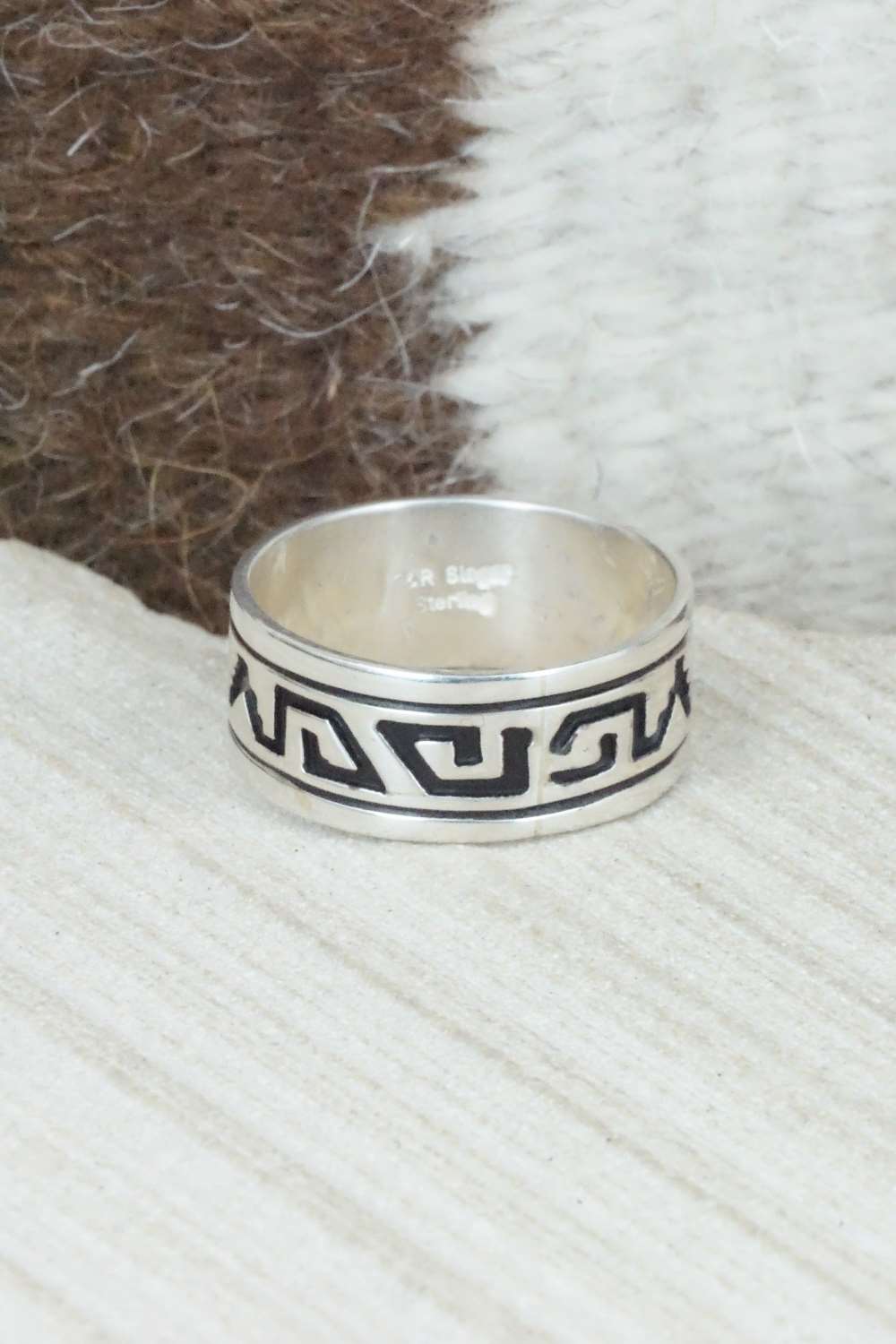 Sterling Silver Ring - Rosita Singer - Size 11.75