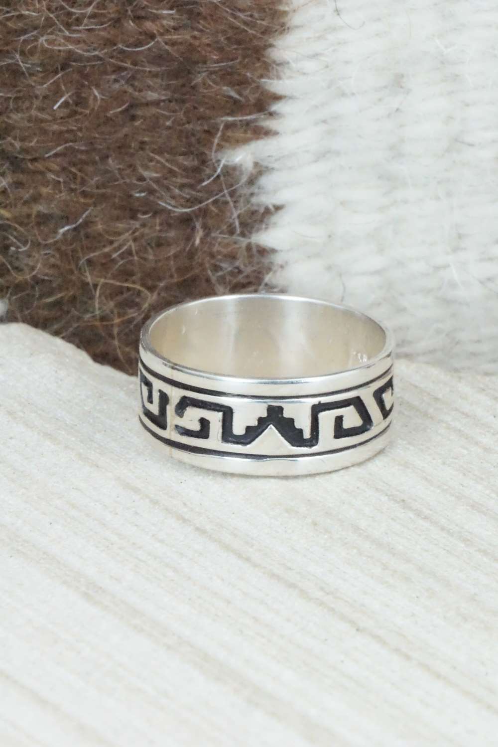 Sterling Silver Ring - Rosita Singer - Size 11.75