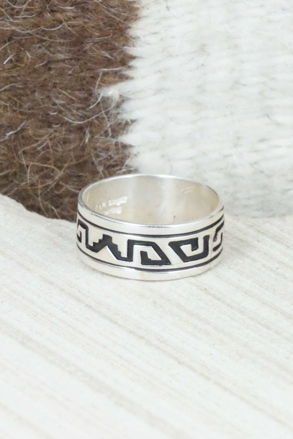 Sterling Silver Ring - Rosita Singer - Size 11.75