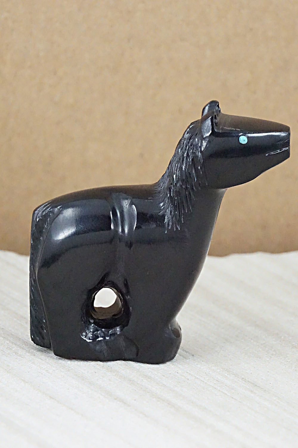 Horse Zuni Fetish Carving - Mike Tucson