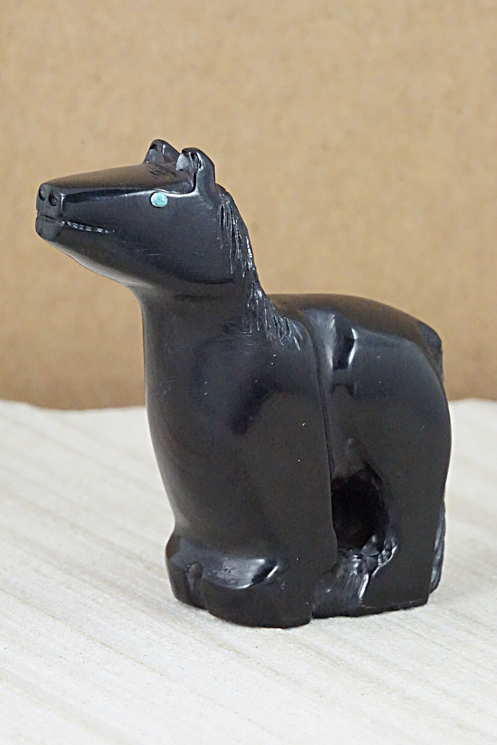 Horse Zuni Fetish Carving - Mike Tucson