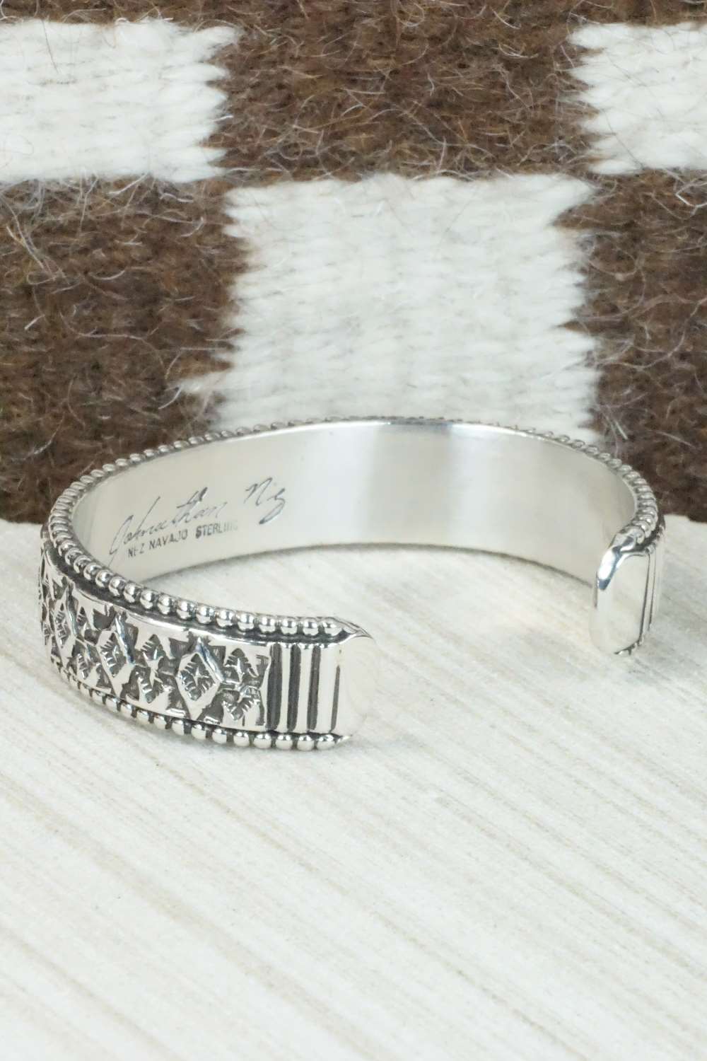 Sterling Silver Bracelet - Jonathan Nez