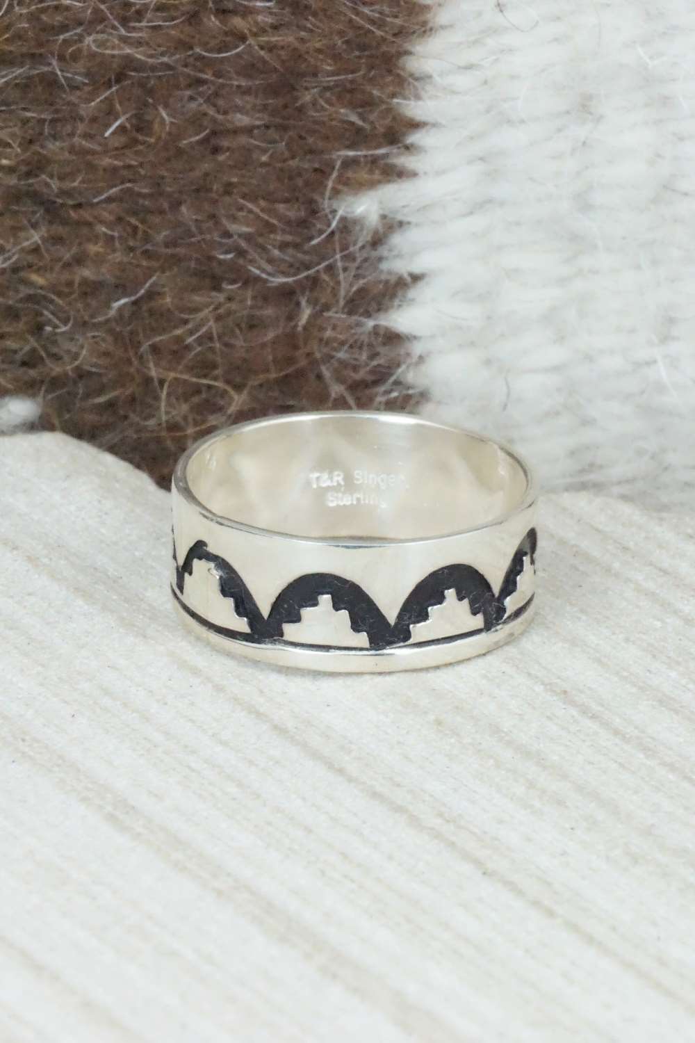 Sterling Silver Ring - Rosita Singer - Size 12.75
