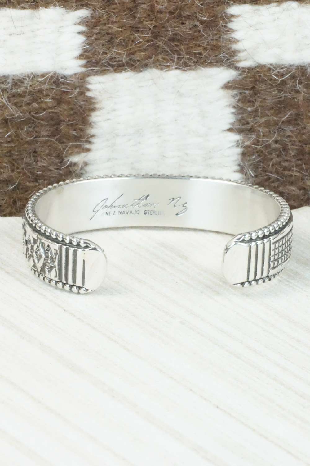 Sterling Silver Bracelet - Jonathan Nez