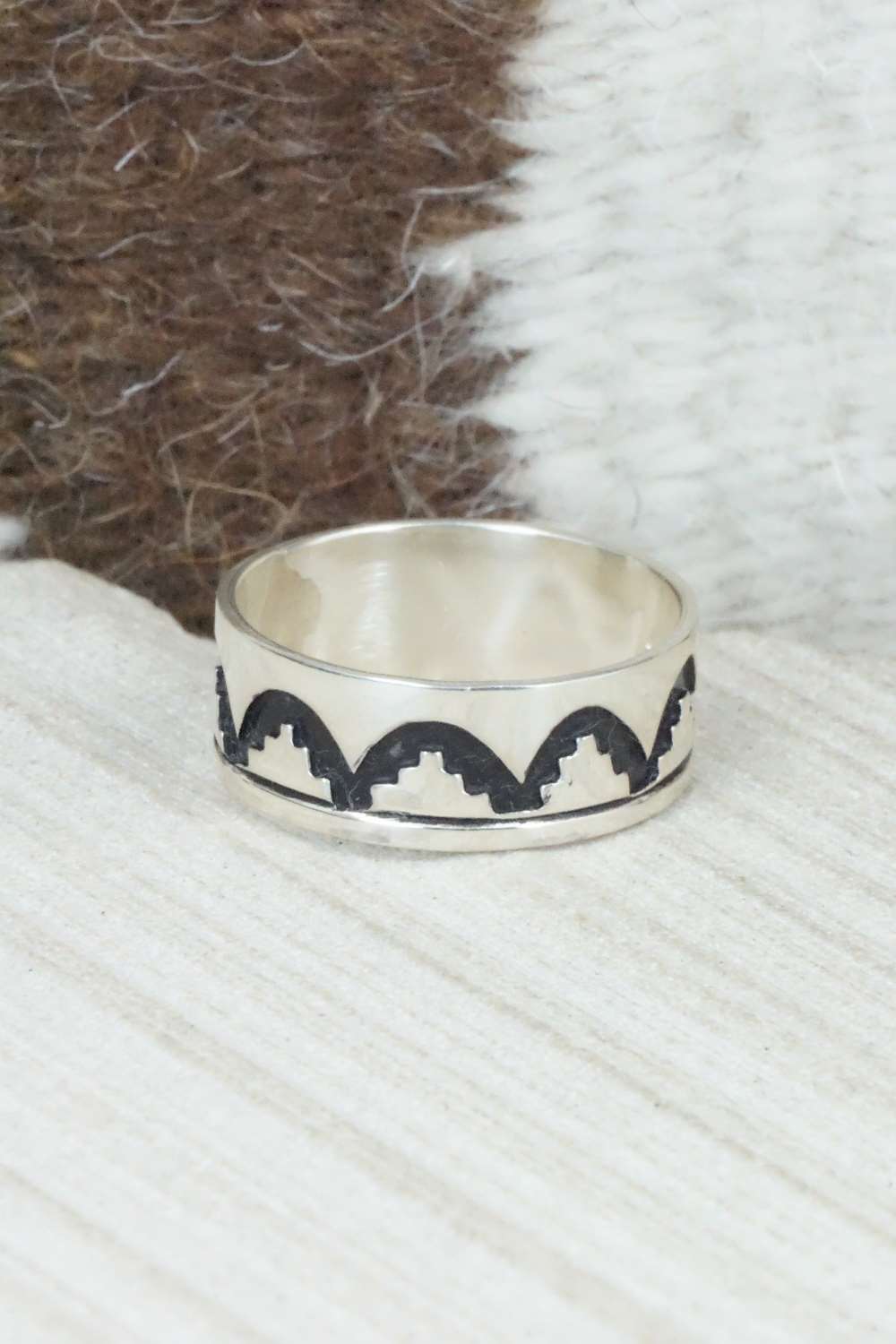 Sterling Silver Ring - Rosita Singer - Size 12.75