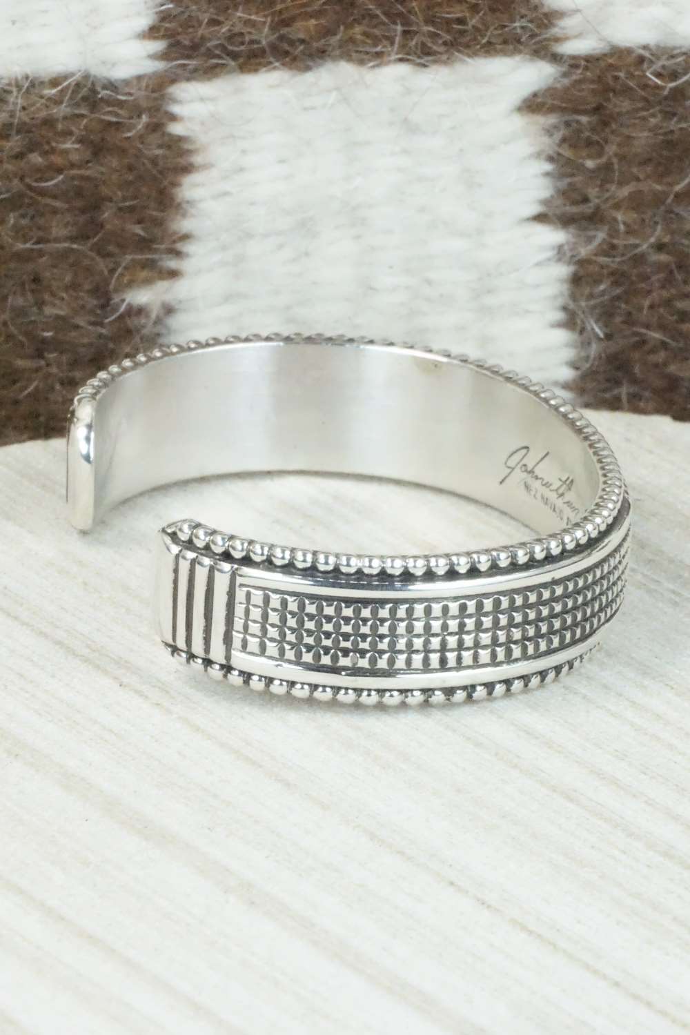 Sterling Silver Bracelet - Jonathan Nez