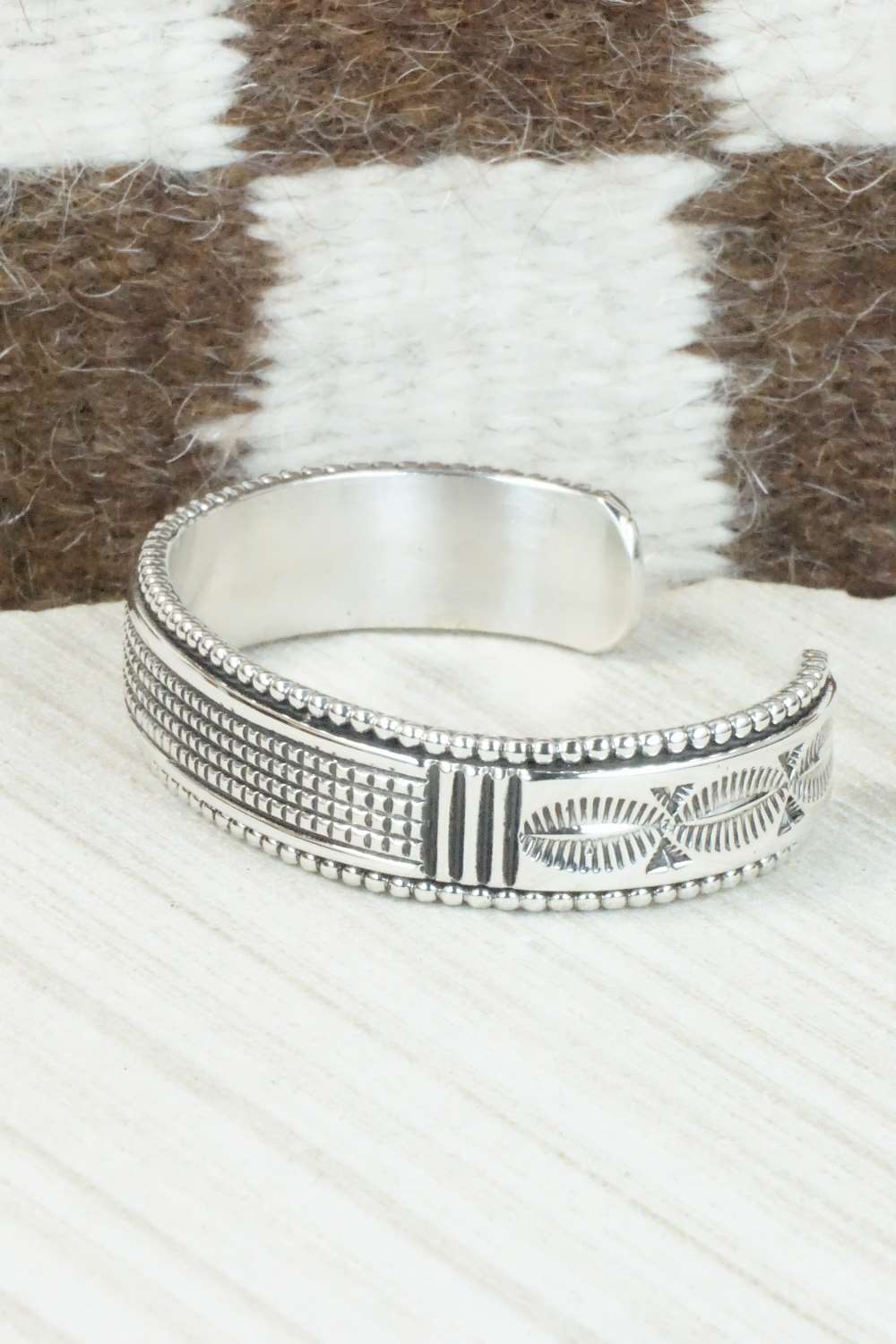 Sterling Silver Bracelet - Jonathan Nez