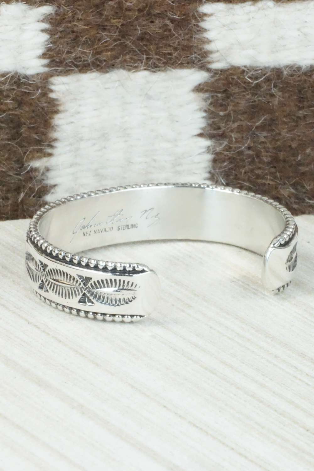Sterling Silver Bracelet - Jonathan Nez