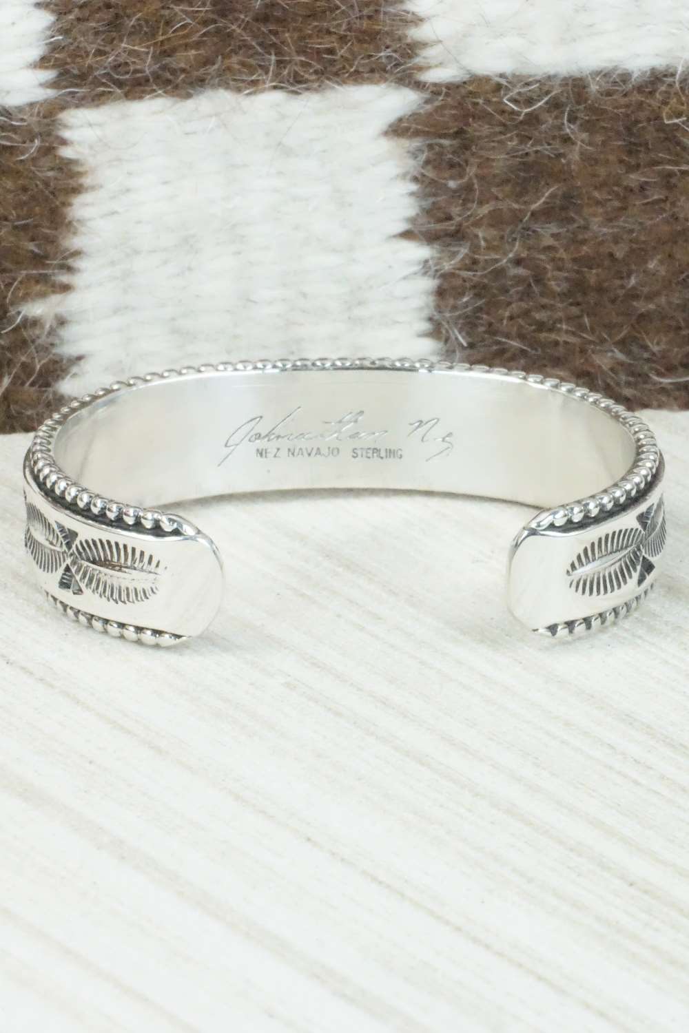 Sterling Silver Bracelet - Jonathan Nez