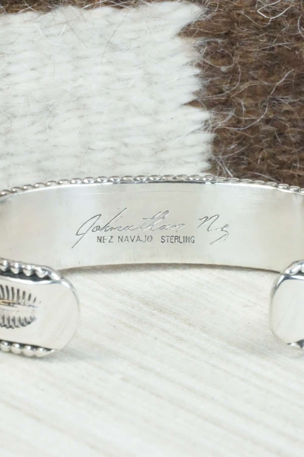 Sterling Silver Bracelet - Jonathan Nez