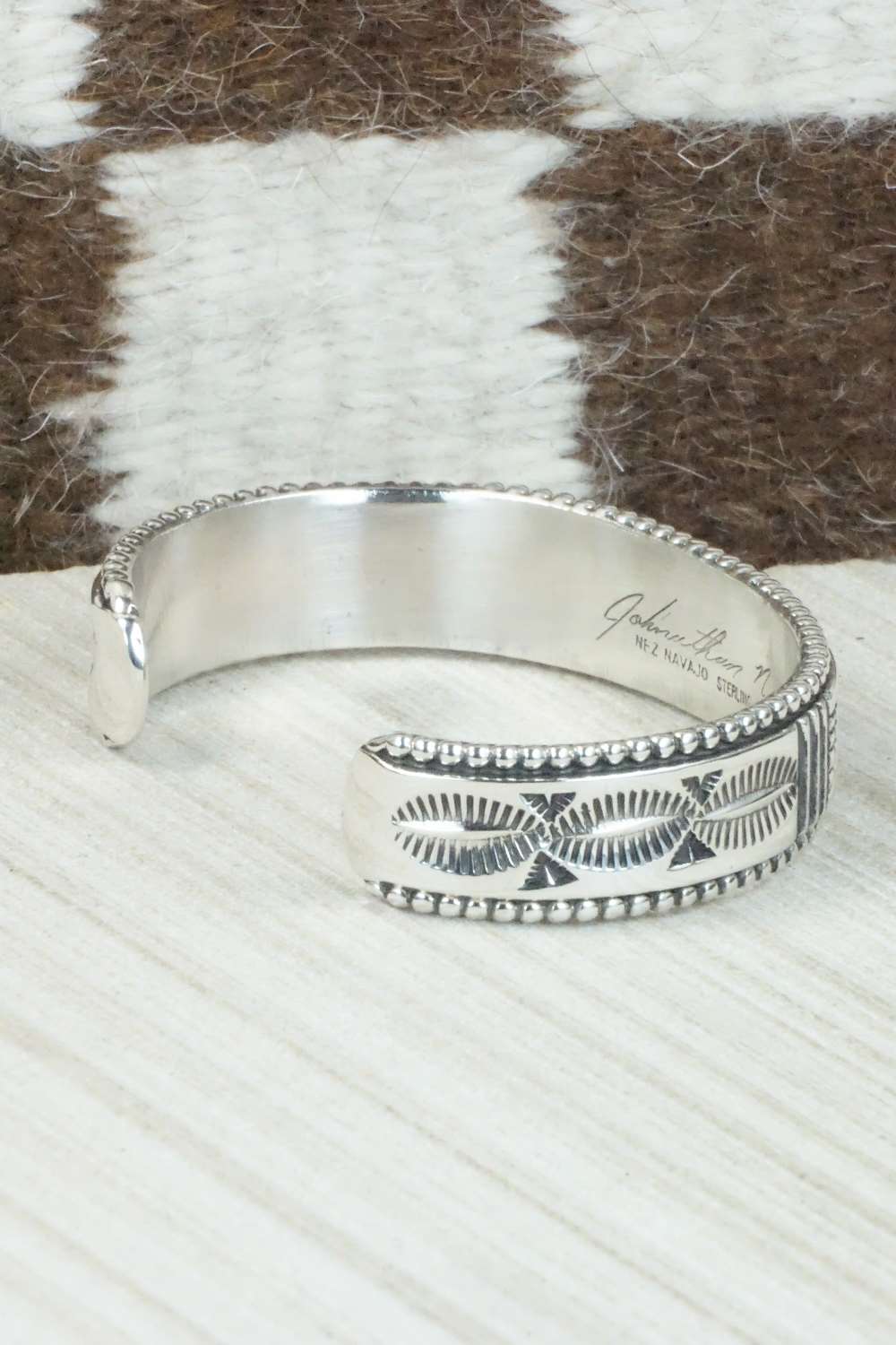 Sterling Silver Bracelet - Jonathan Nez