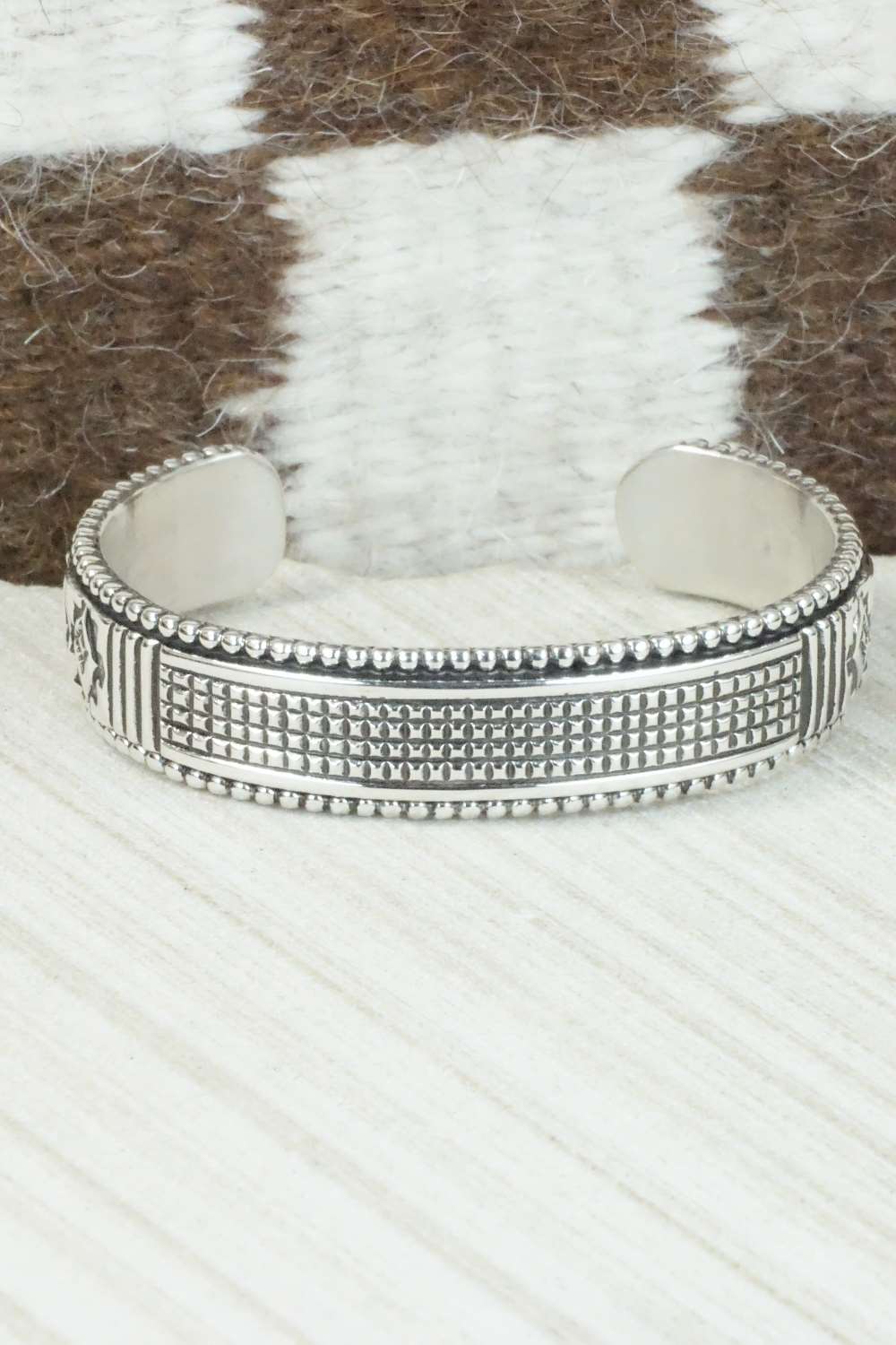 Sterling Silver Bracelet - Jonathan Nez