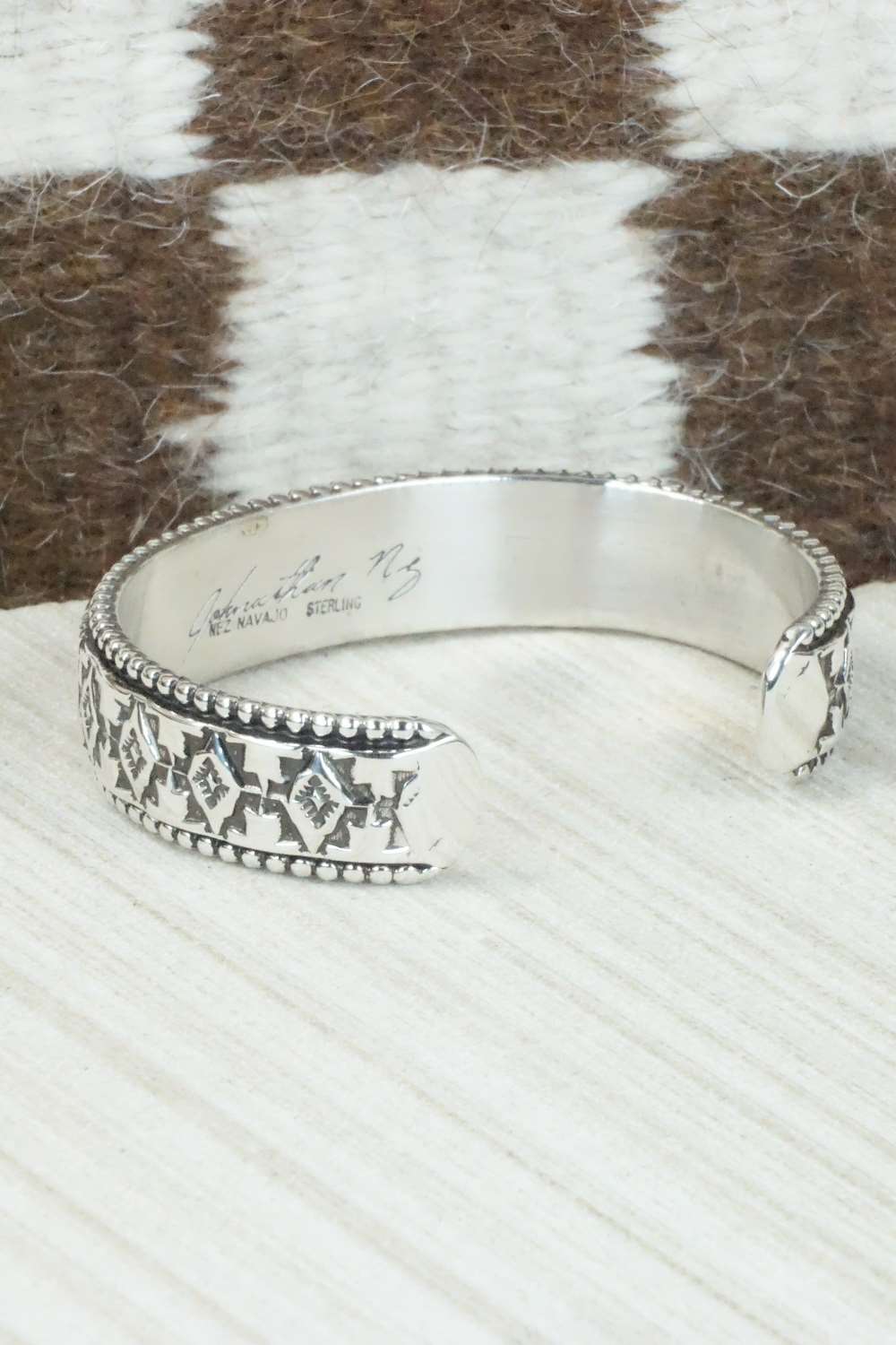 Sterling Silver Bracelet - Jonathan Nez