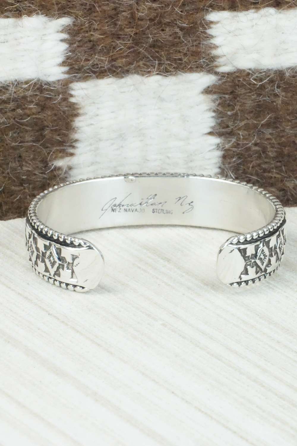 Sterling Silver Bracelet - Jonathan Nez