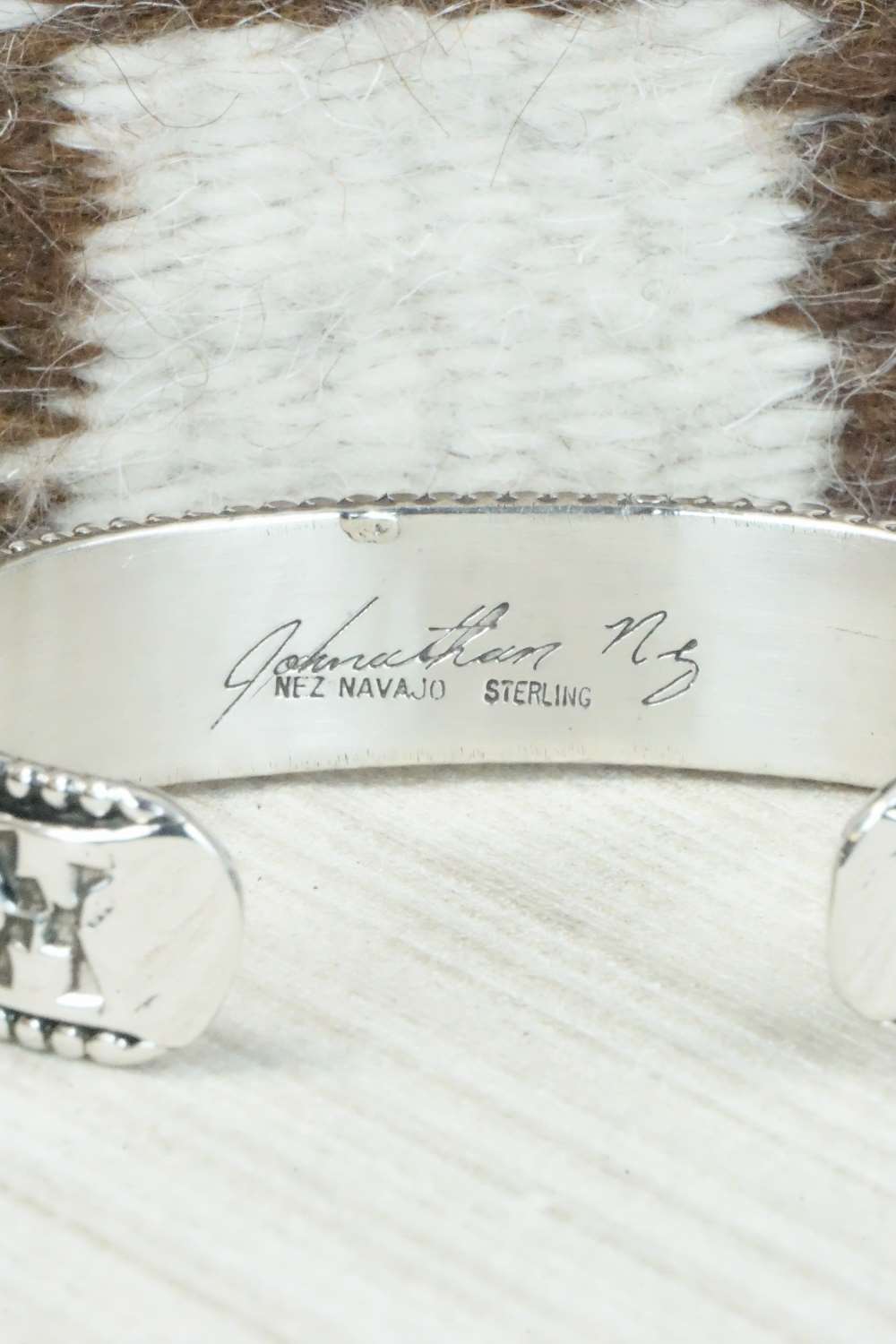 Sterling Silver Bracelet - Jonathan Nez