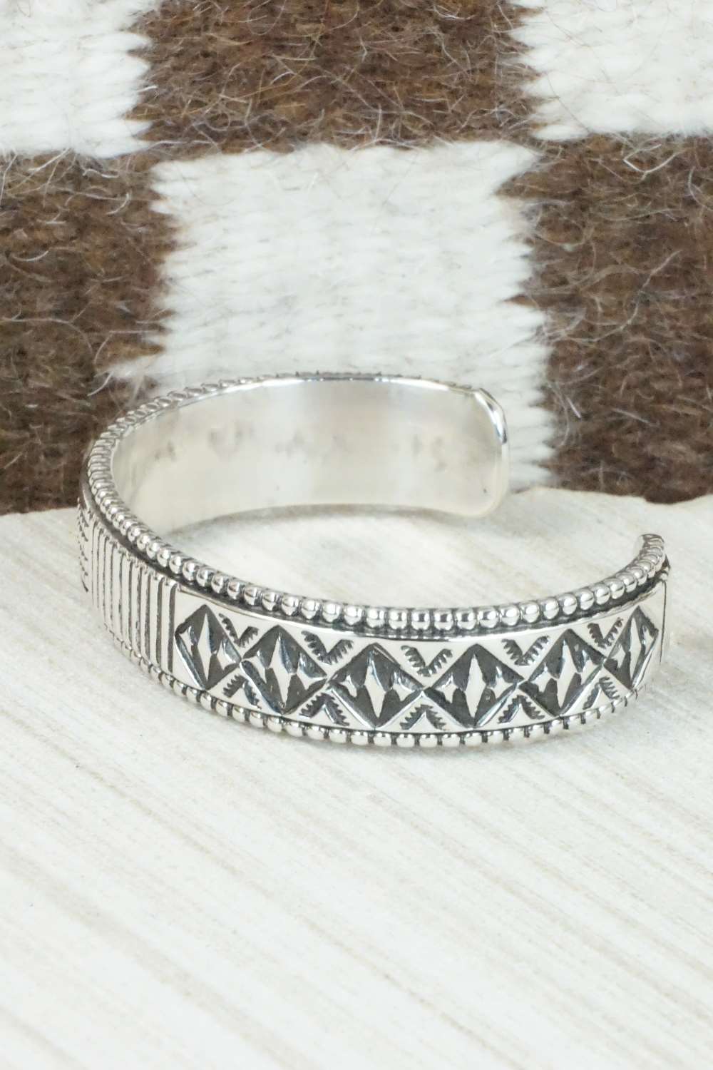 Sterling Silver Bracelet - Jonathan Nez