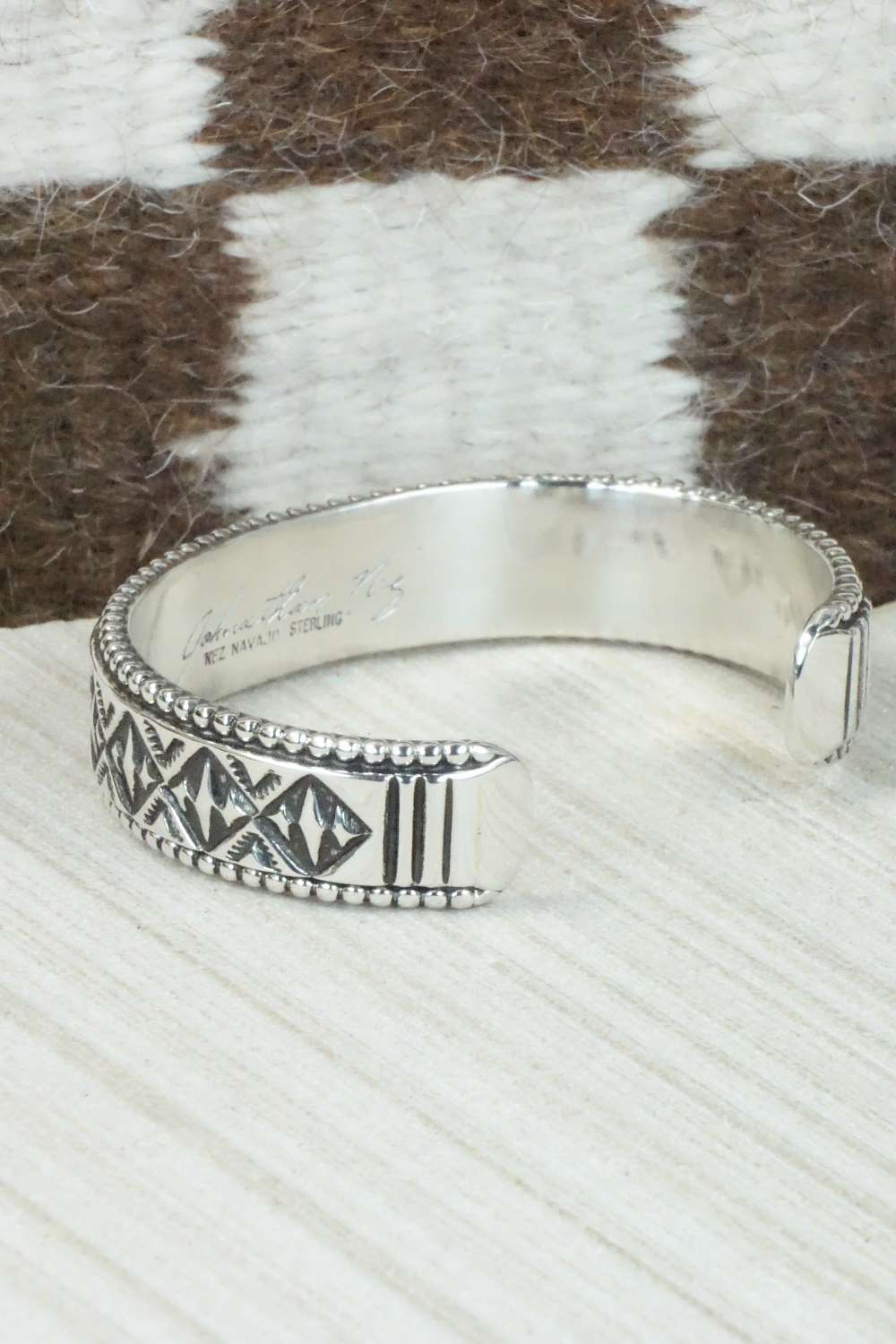 Sterling Silver Bracelet - Jonathan Nez