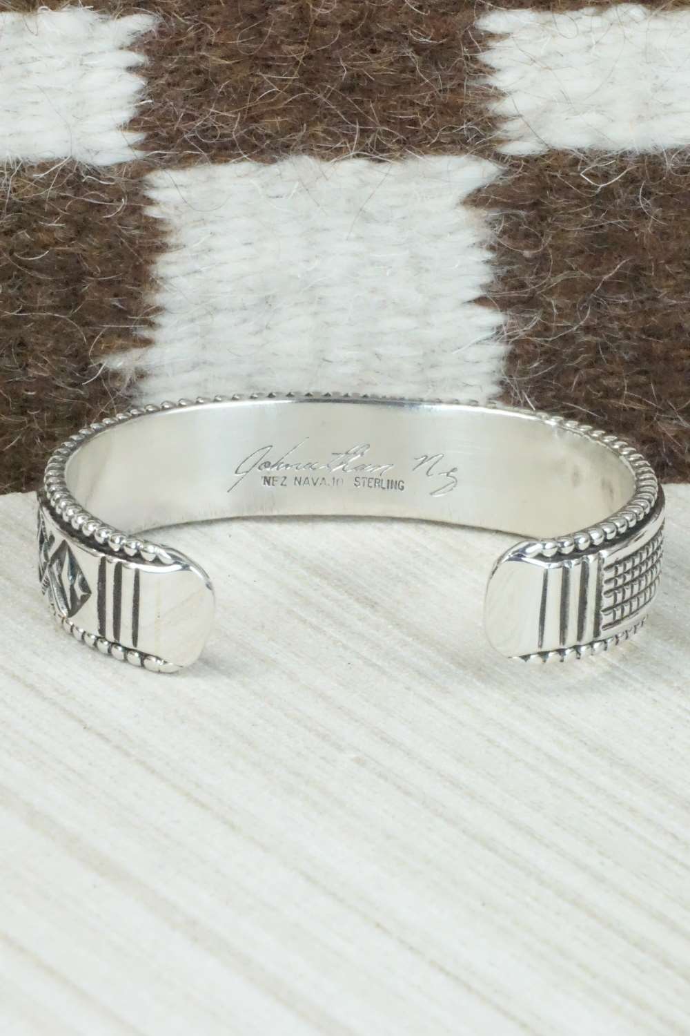 Sterling Silver Bracelet - Jonathan Nez