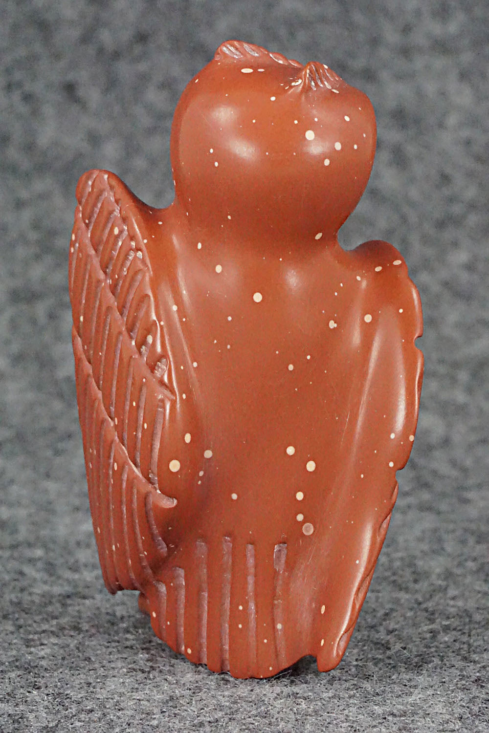 Owl Zuni Fetish Carving - Albert Eustace